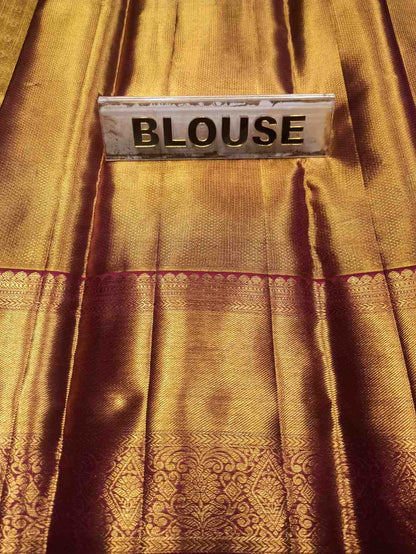 Pure Kanchipuram Silk Saree.