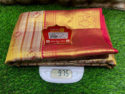 Pure Kanchipuram Silk Saree.