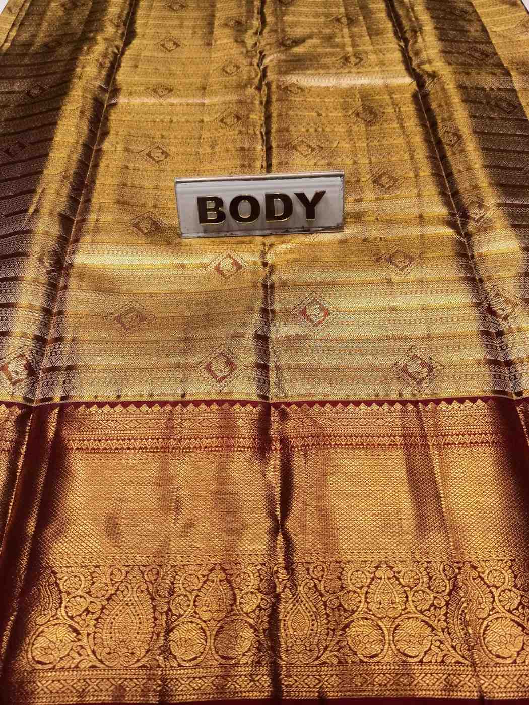 Pure Kanchipuram Silk Saree.