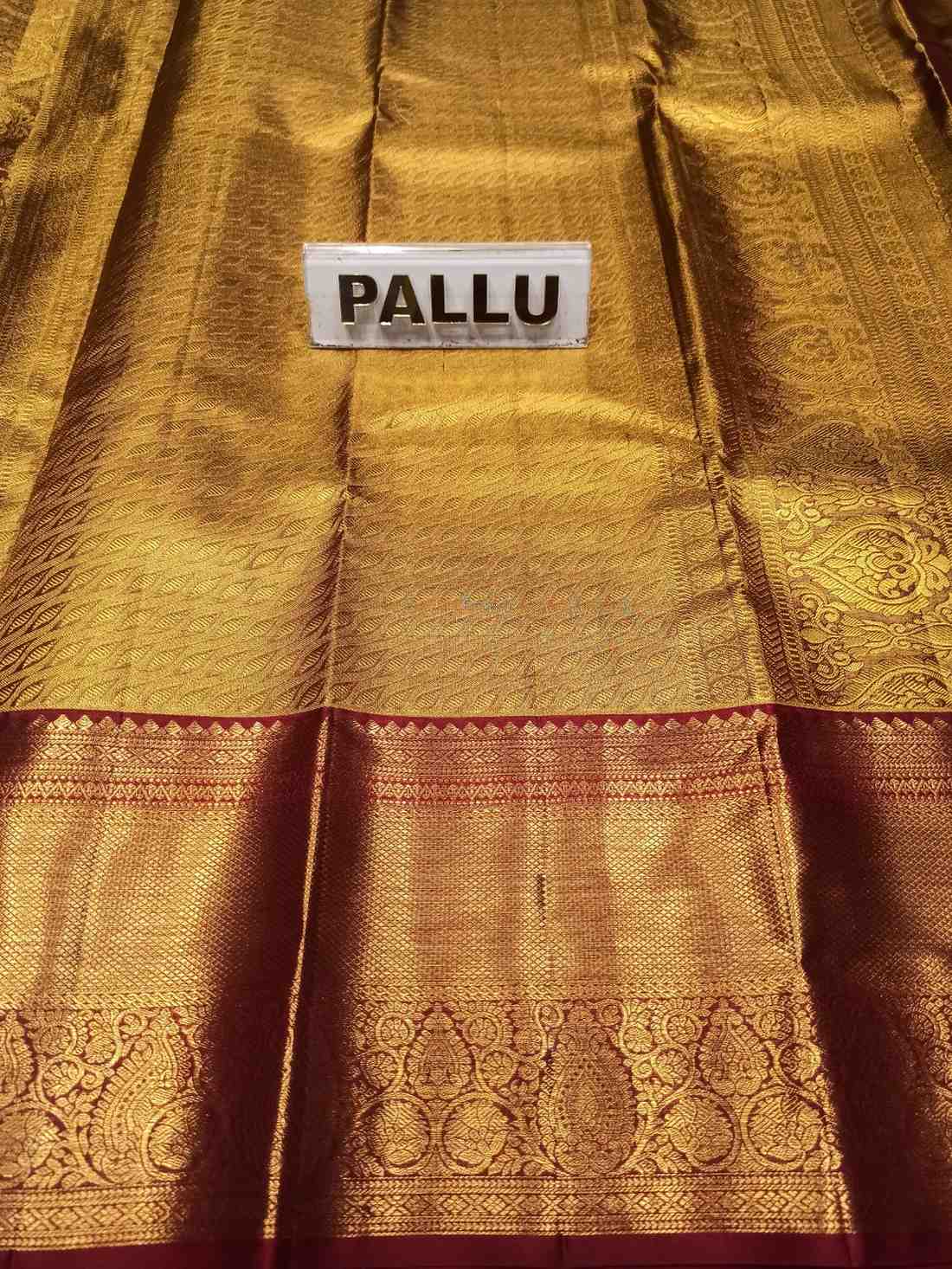Pure Kanchipuram Silk Saree.