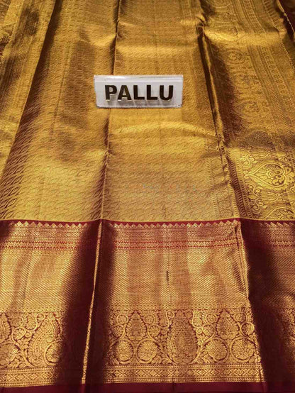 Pure Kanchipuram Silk Saree.