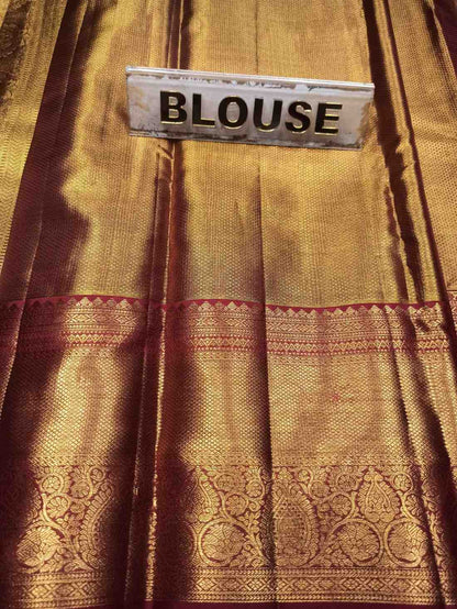 Pure Kanchipuram Silk Saree.