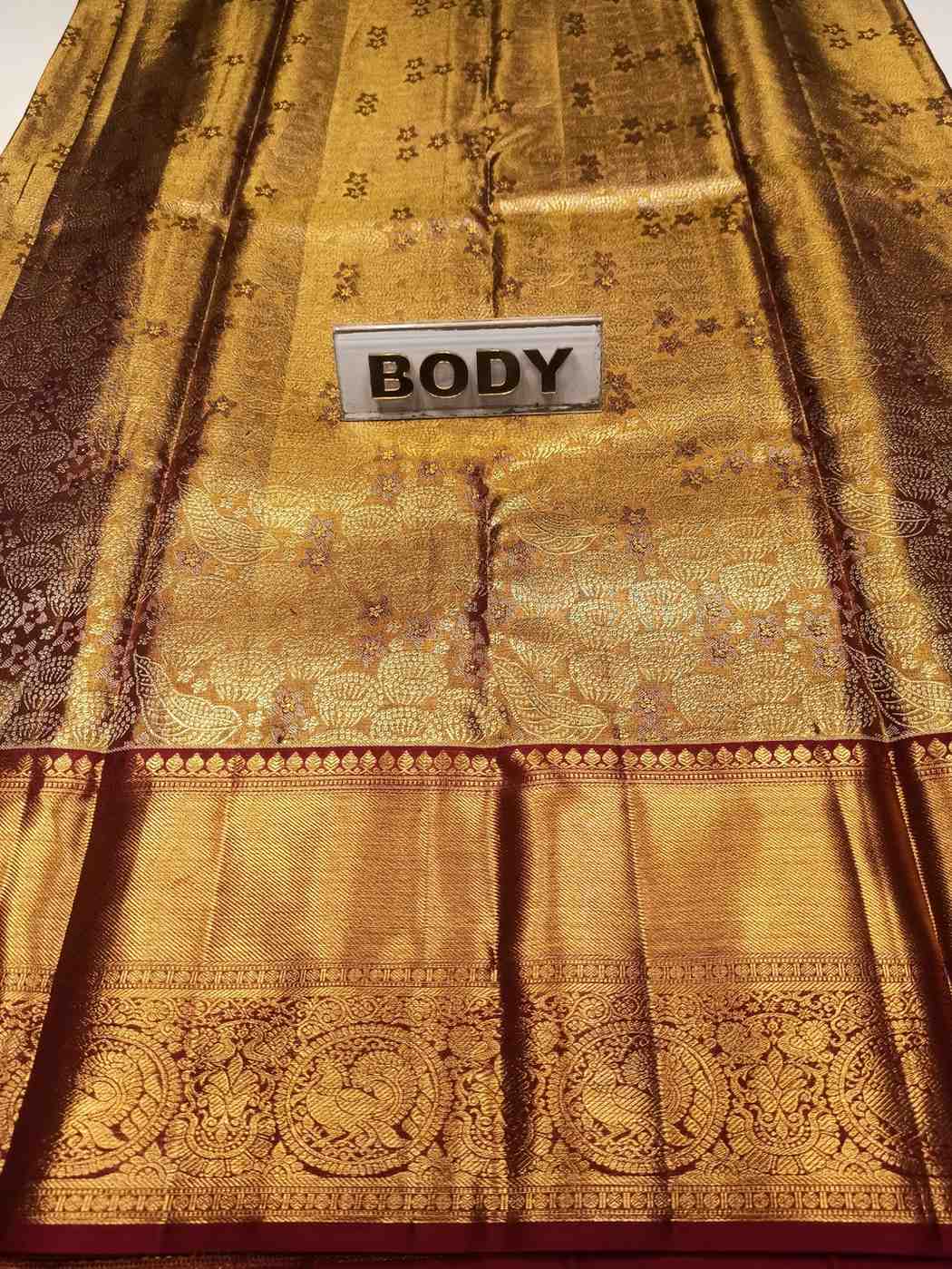 Pure Kanchipuram Silk Saree.