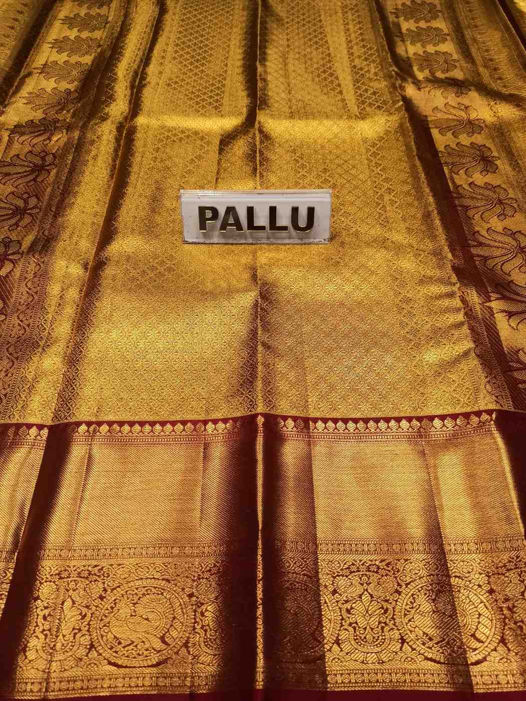 Pure Kanchipuram Silk Saree.