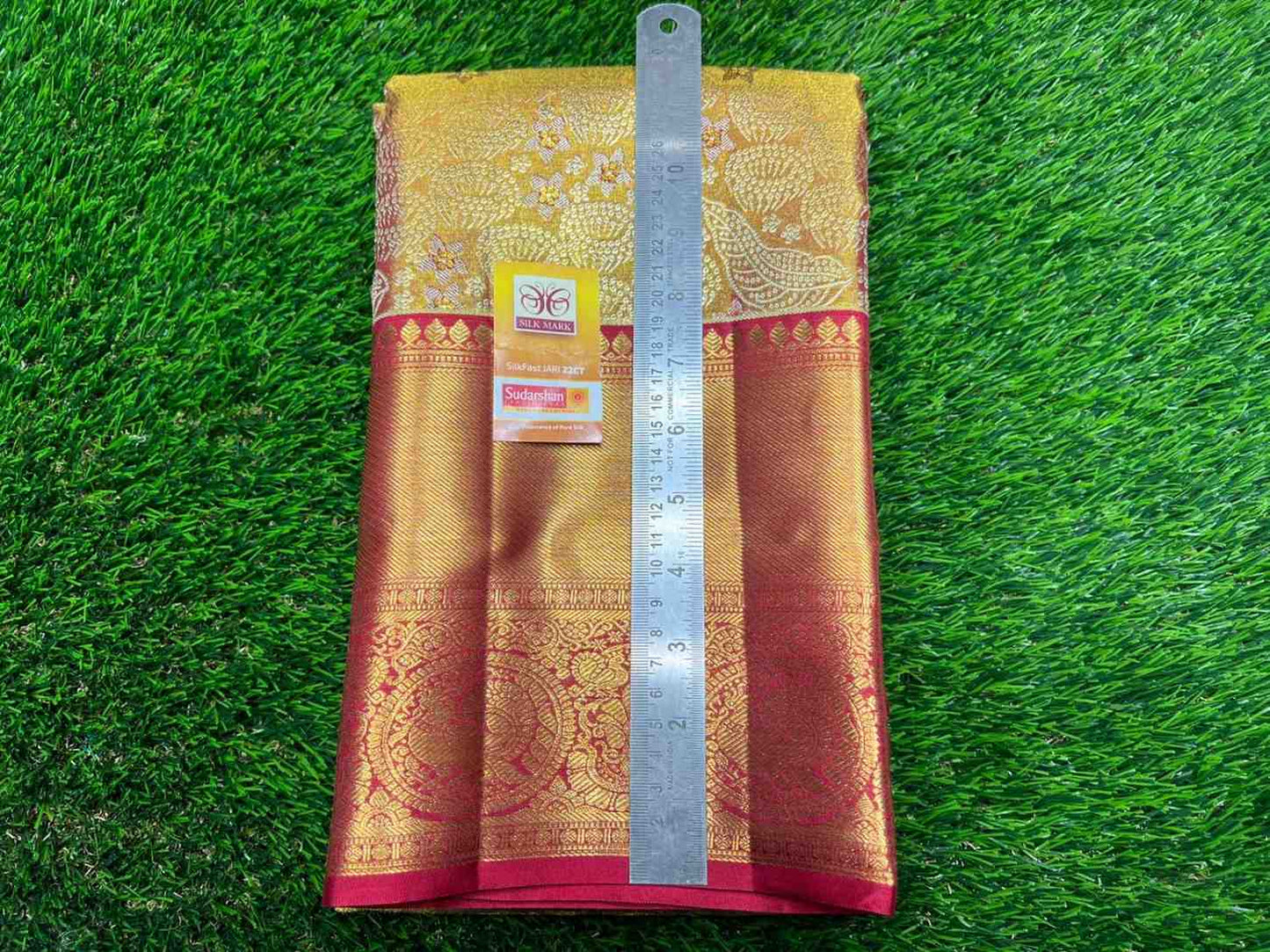 Pure Kanchipuram Silk Saree.
