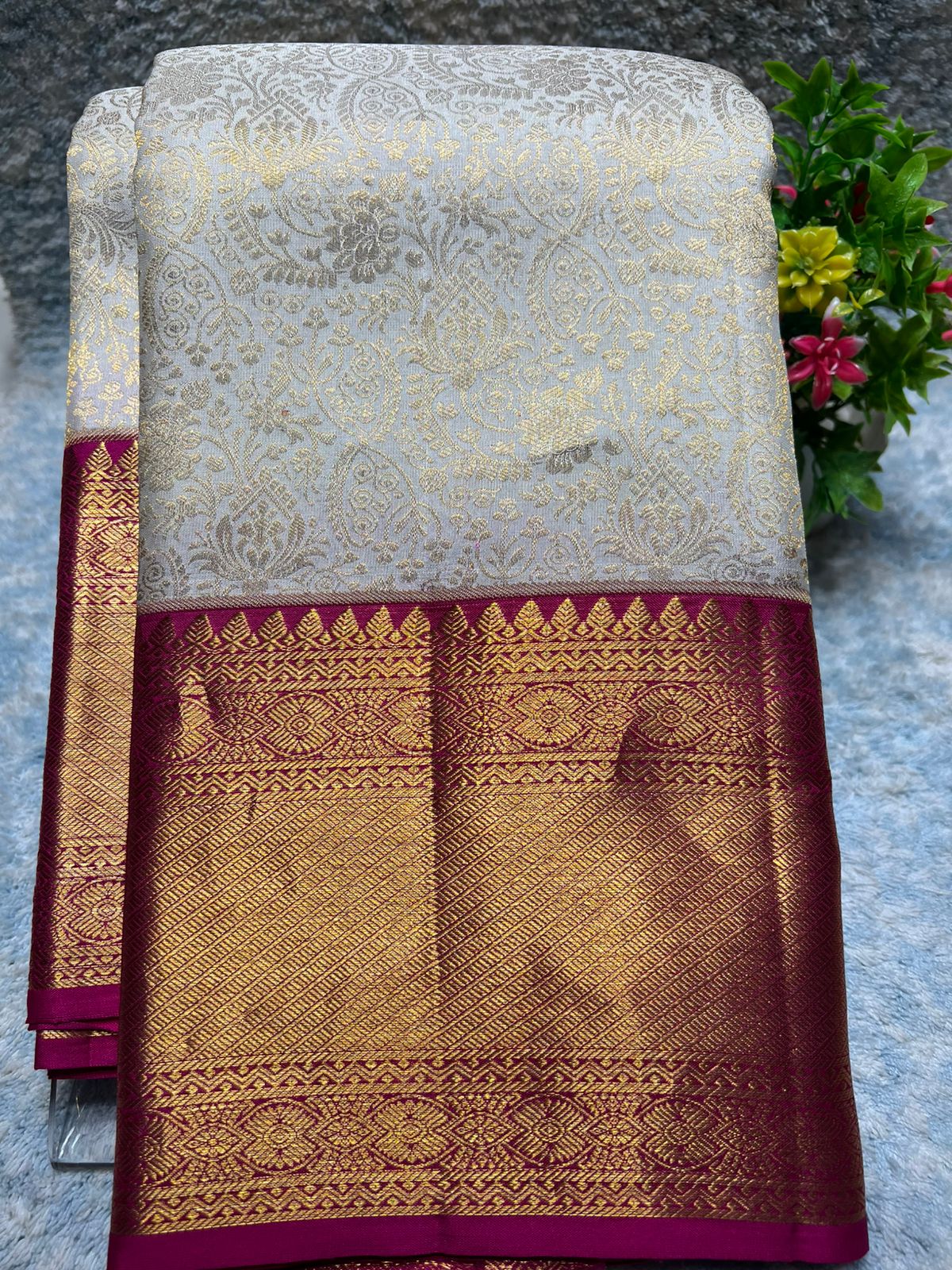 Pure Kanchipuram Silk Saree