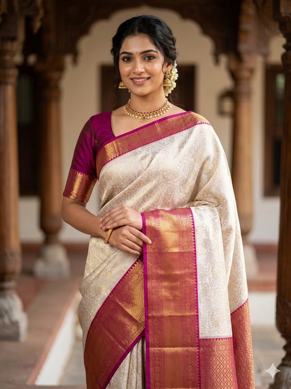 Pure Kanchipuram Silk Saree