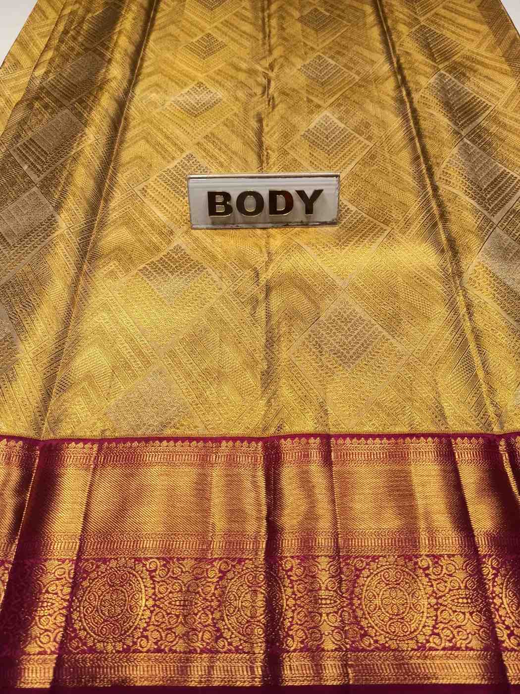 Pure Kanchipuram Silk Saree.