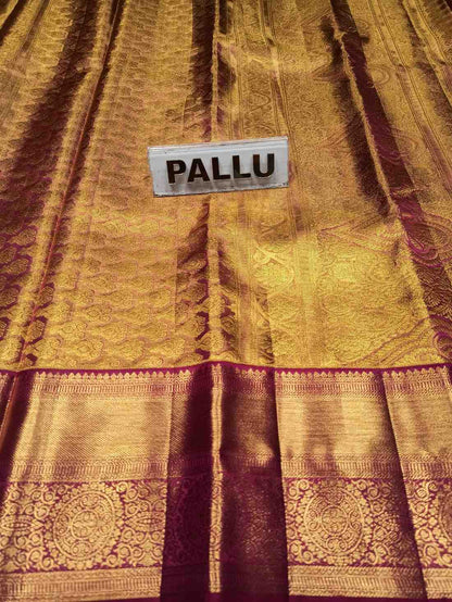 Pure Kanchipuram Silk Saree.