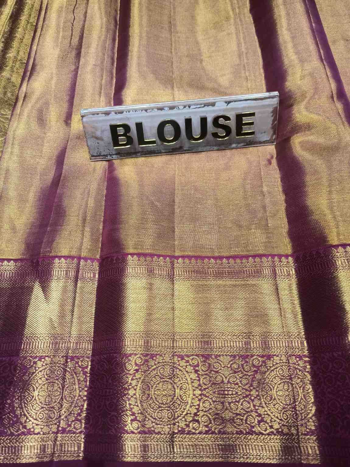 Pure Kanchipuram Silk Saree.
