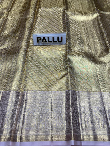 Pure Kanchipuram Silk Saree.