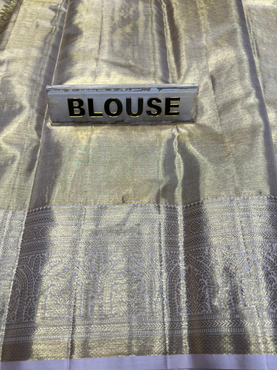 Pure Kanchipuram Silk Saree.