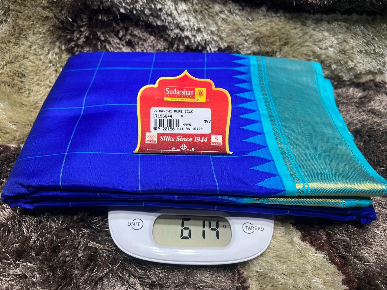 Pure Kanchipuram Silk Saree