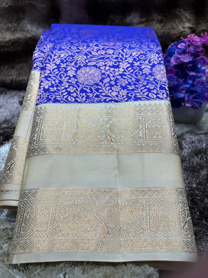 Pure Kanchipuram Silk Saree.