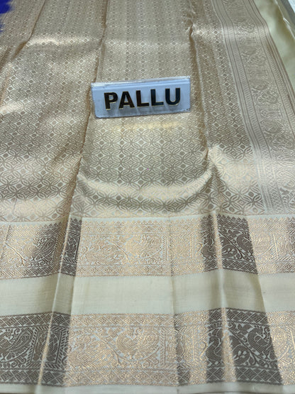Pure Kanchipuram Silk Saree.