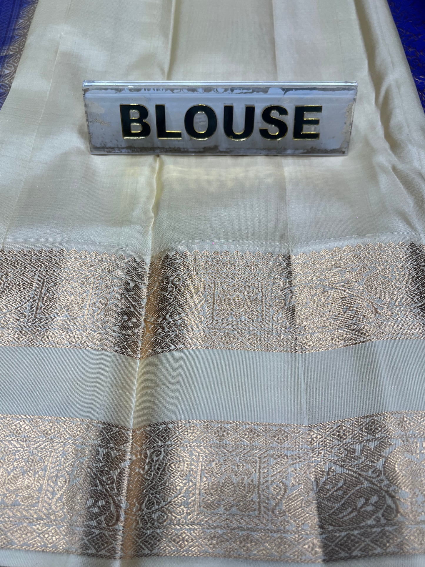 Pure Kanchipuram Silk Saree.