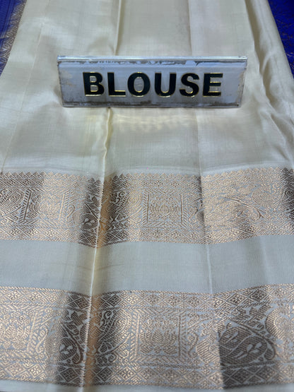 Pure Kanchipuram Silk Saree.