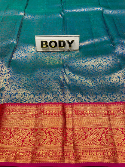 Pure Kanchipuram Silk Saree.