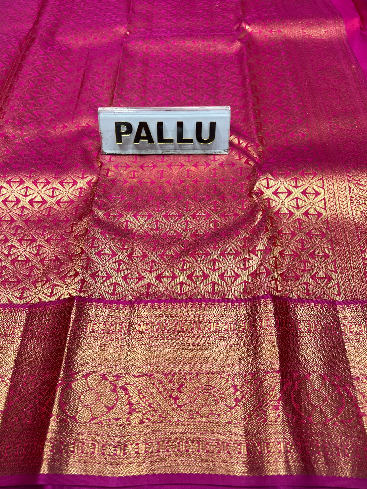 Pure Kanchipuram Silk Saree.