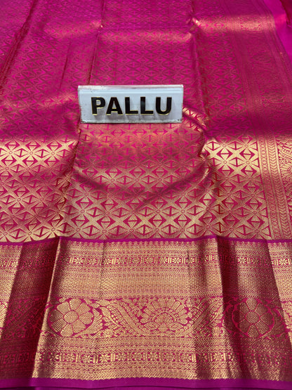 Pure Kanchipuram Silk Saree.