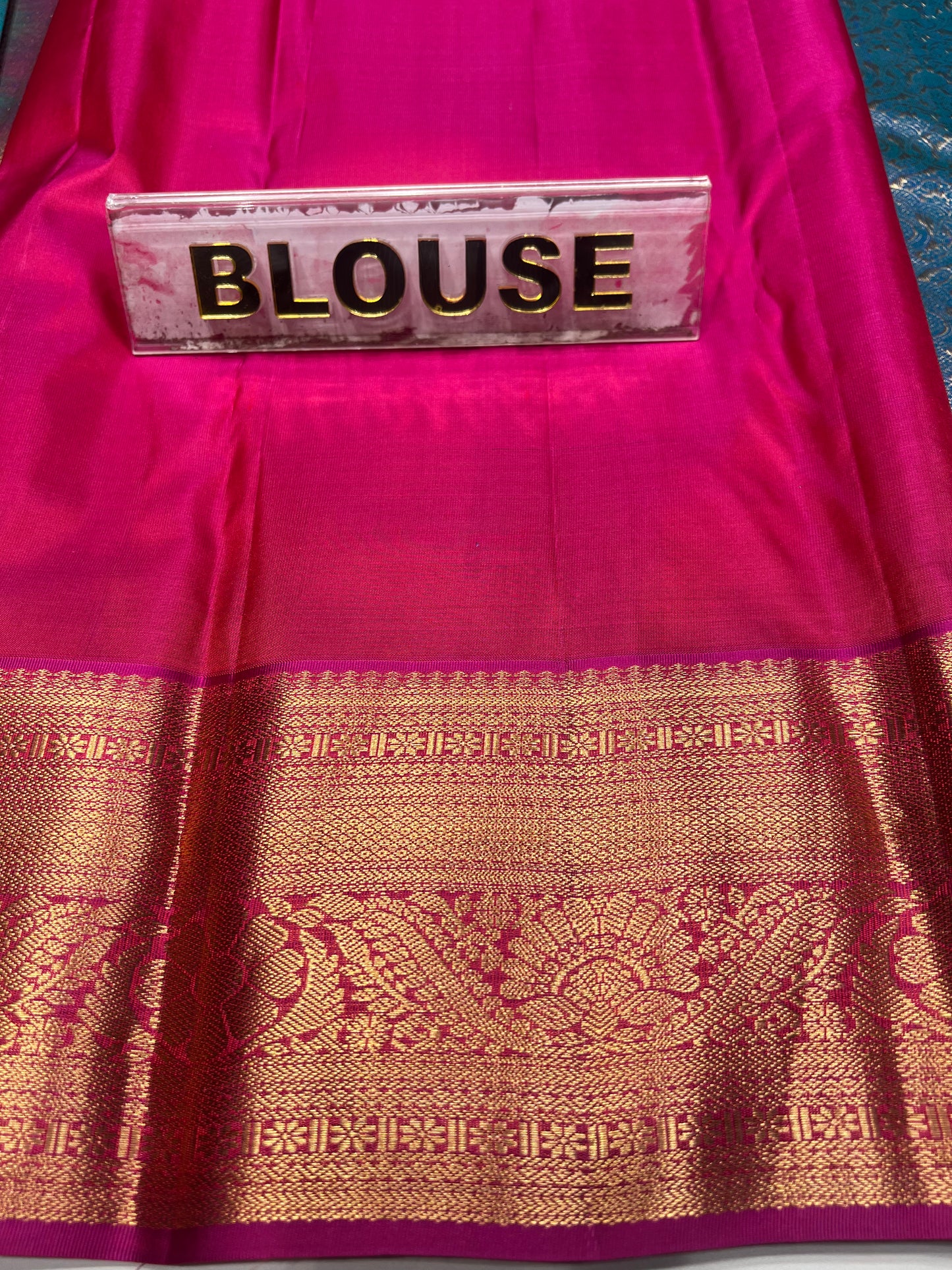 Pure Kanchipuram Silk Saree.
