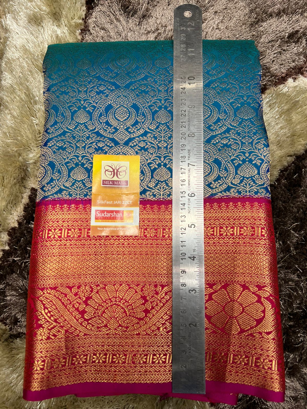 Pure Kanchipuram Silk Saree.