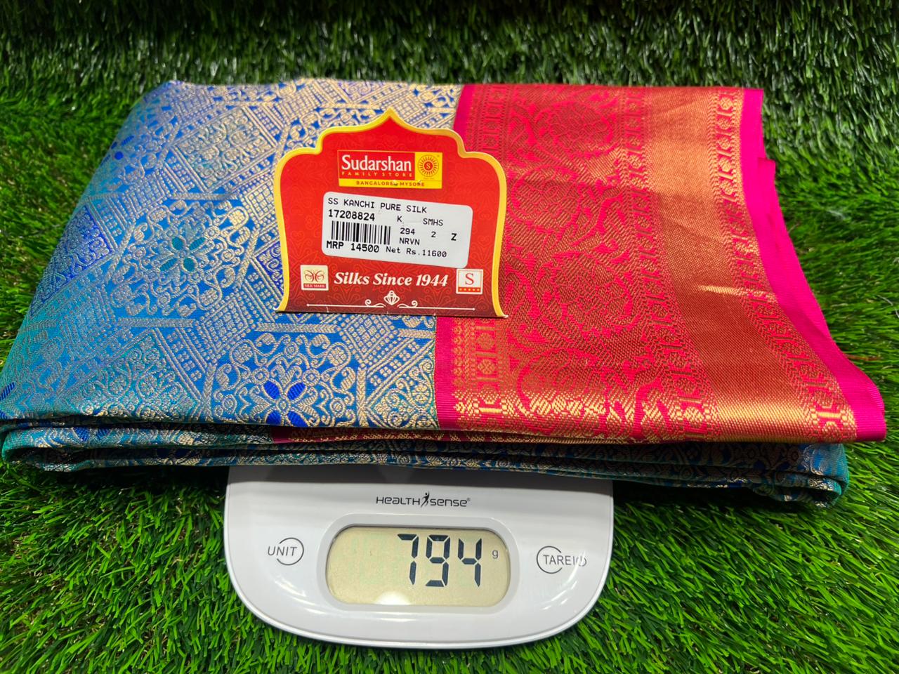 Pure Kanchipuram Silk Saree