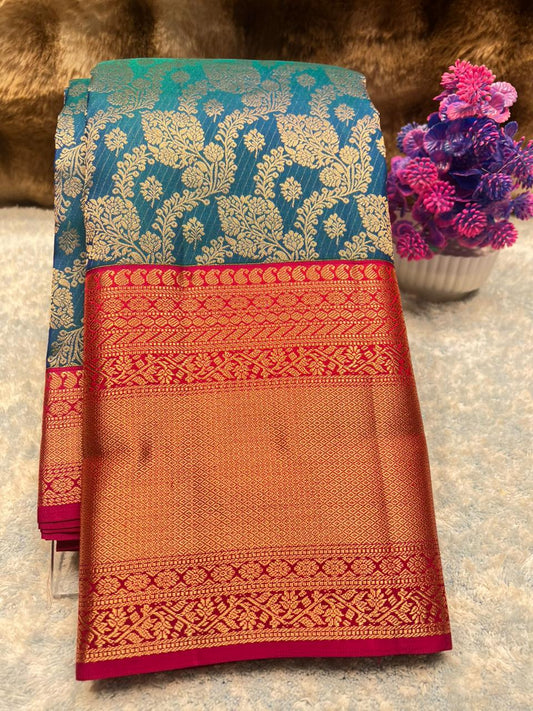 Pure Kanchipuram Silk Saree.