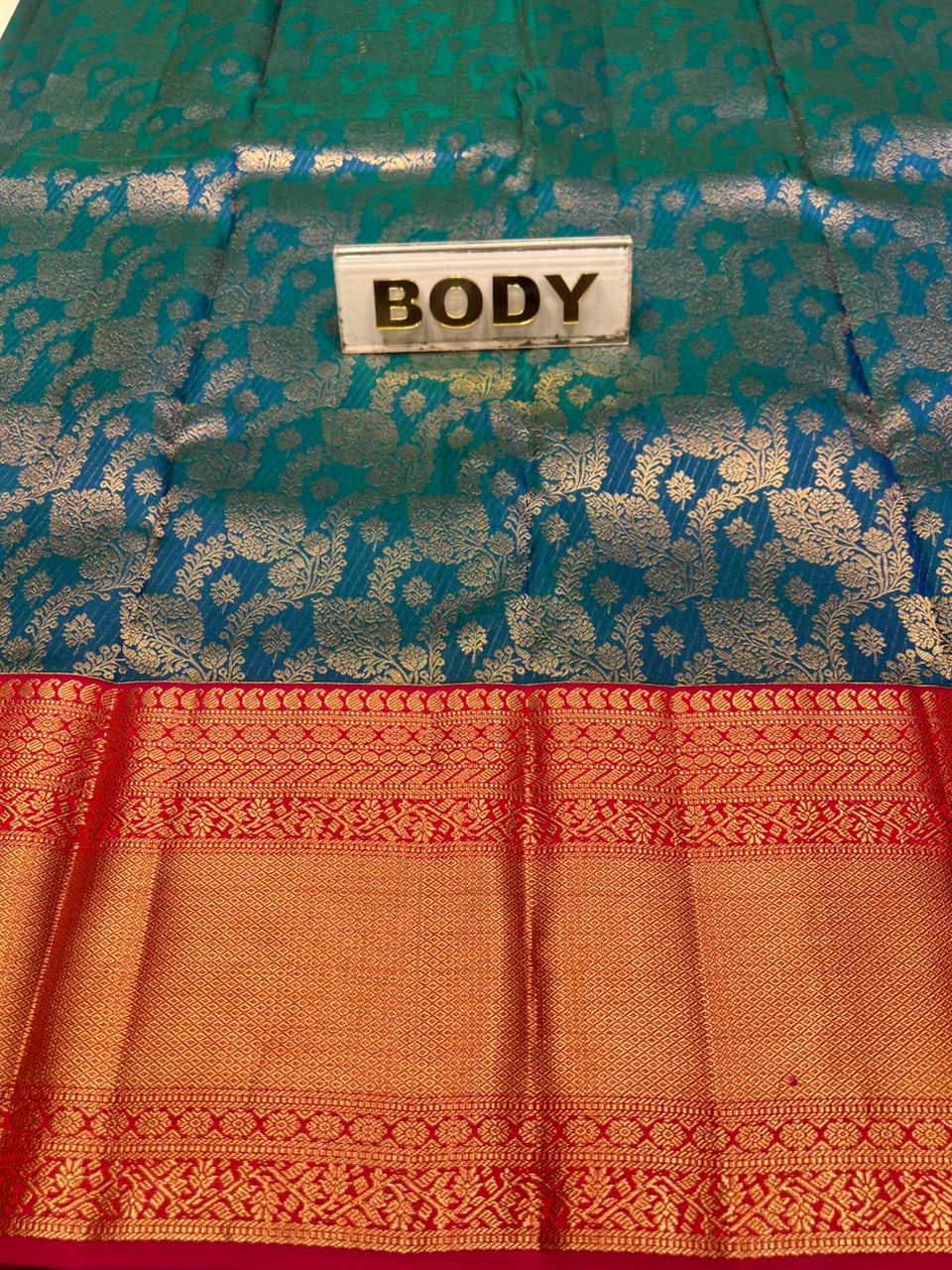 Pure Kanchipuram Silk Saree.