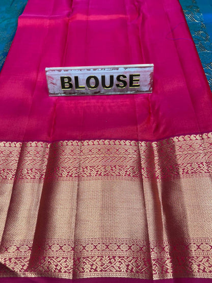 Pure Kanchipuram Silk Saree.