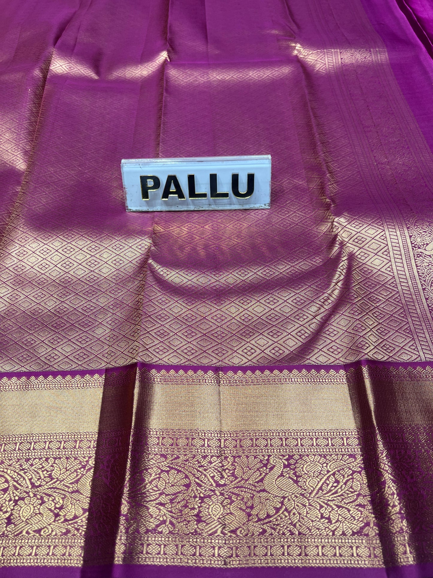 Pure Kanchipuram Silk Saree.