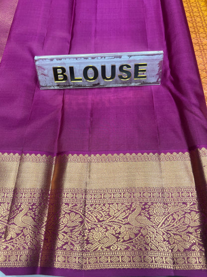 Pure Kanchipuram Silk Saree.
