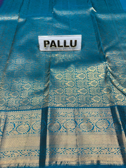 Pure Kanchipuram Silk Saree.
