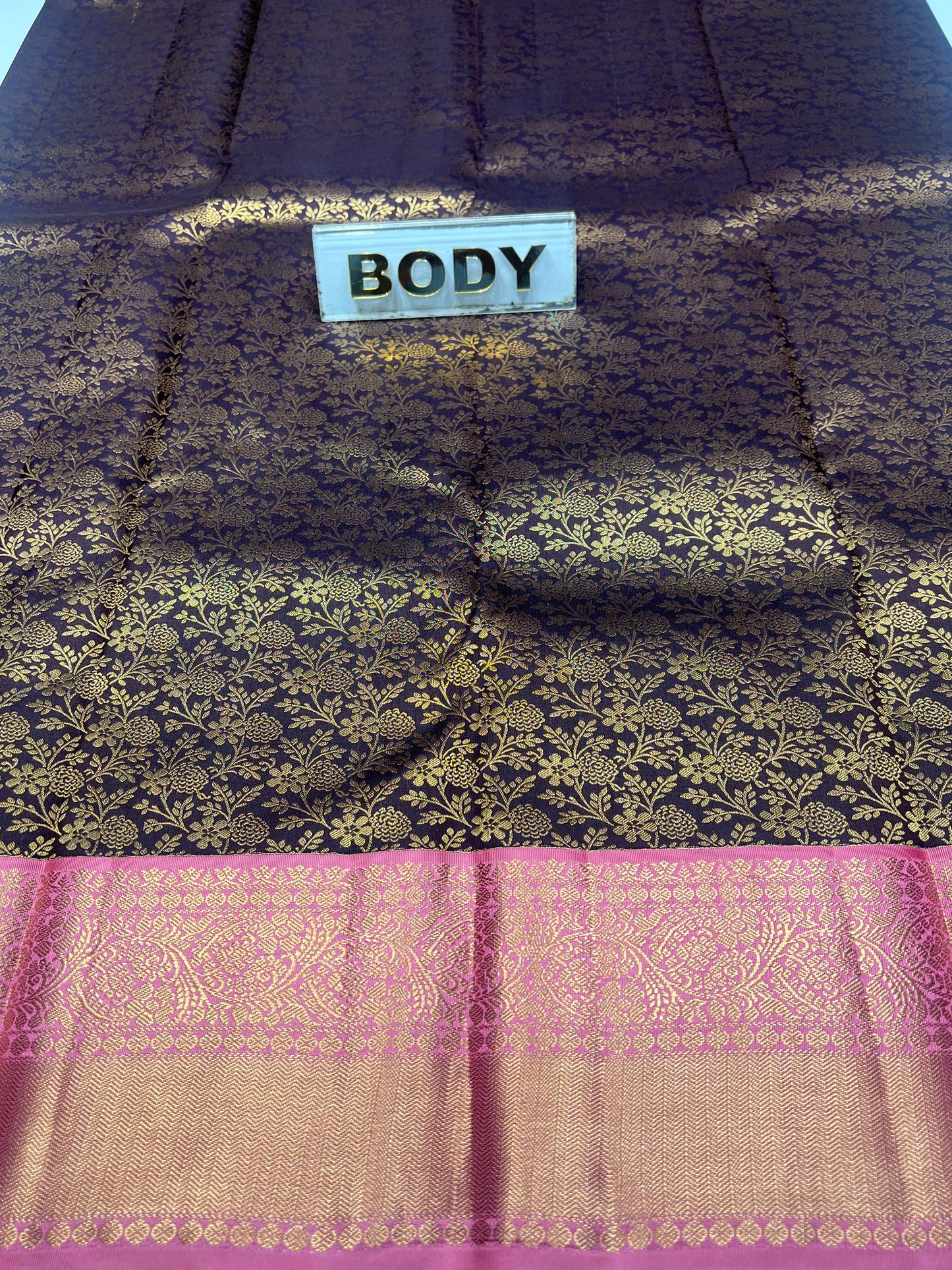 Pure Kanchipuram Silk Saree.