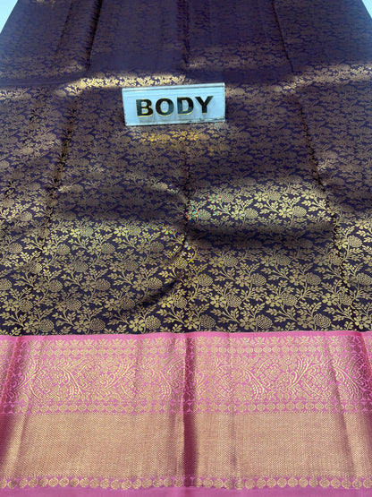 Pure Kanchipuram Silk Saree.