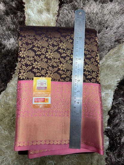 Pure Kanchipuram Silk Saree.