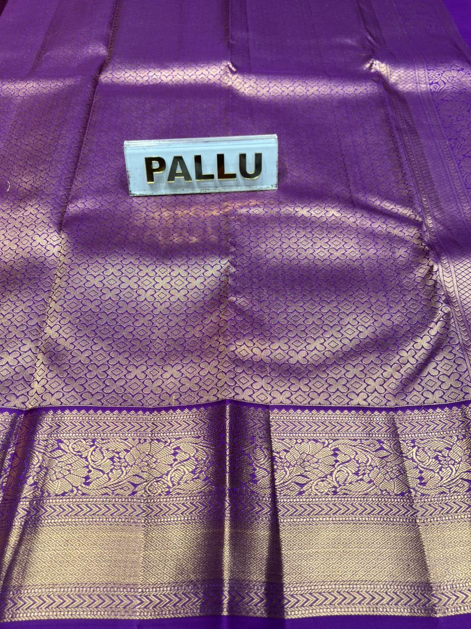Pure Kanchipuram Silk Saree.