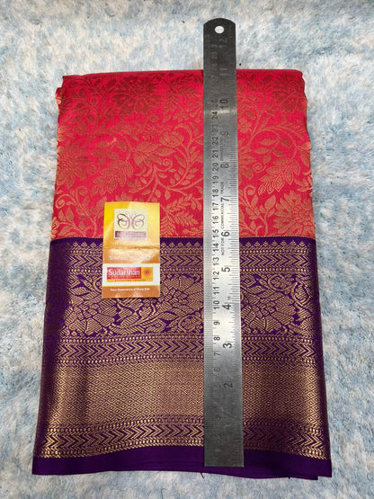 Pure Kanchipuram Silk Saree.