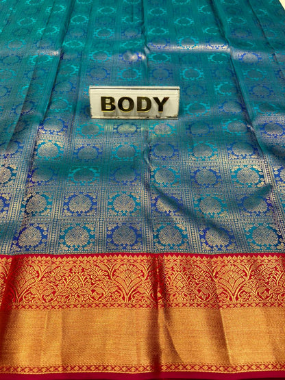 Pure Kanchipuram Silk Saree.