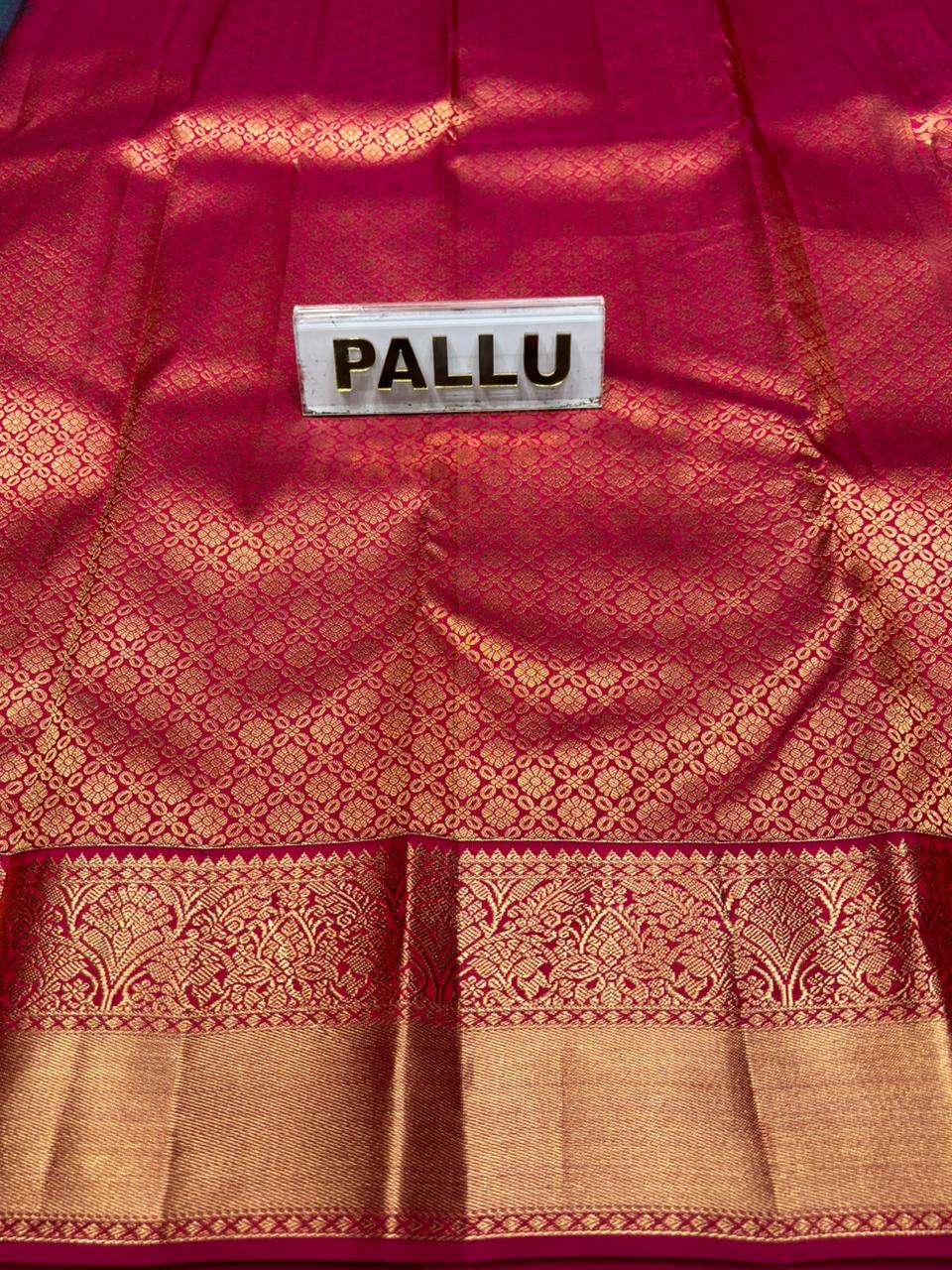 Pure Kanchipuram Silk Saree.