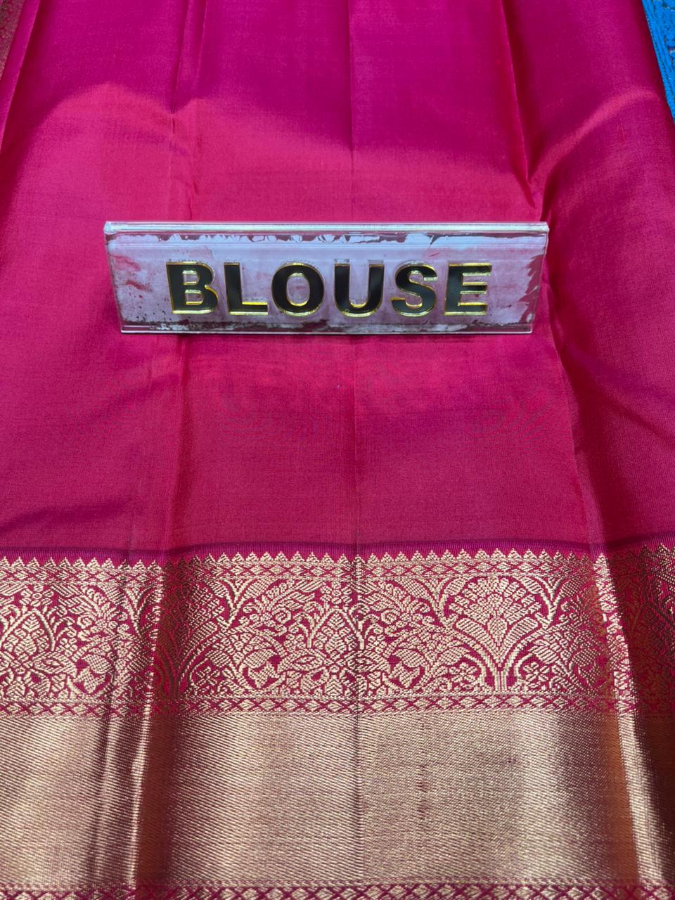 Pure Kanchipuram Silk Saree.