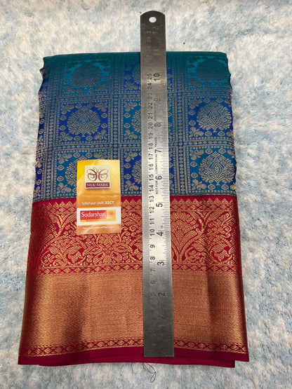 Pure Kanchipuram Silk Saree.