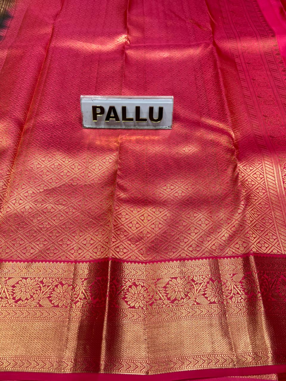 Pure Kanchipuram Silk Saree.