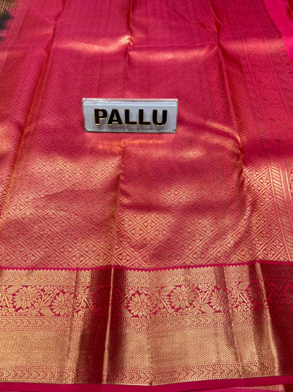 Pure Kanchipuram Silk Saree.