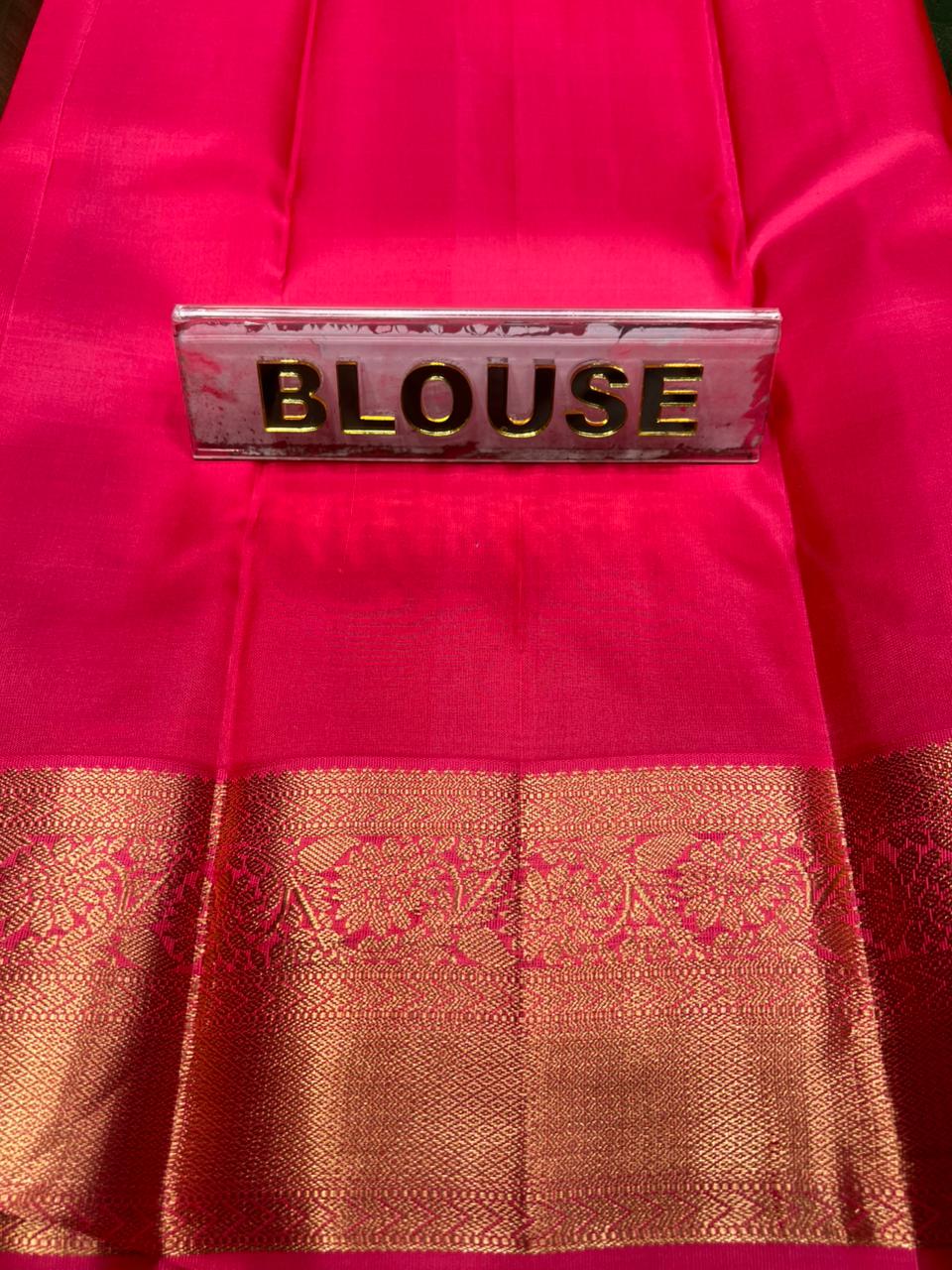 Pure Kanchipuram Silk Saree.