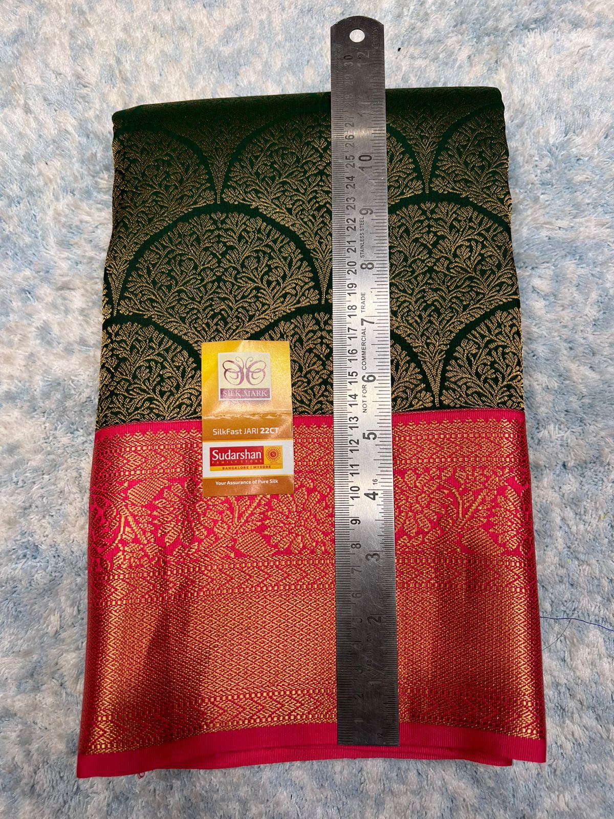 Pure Kanchipuram Silk Saree.