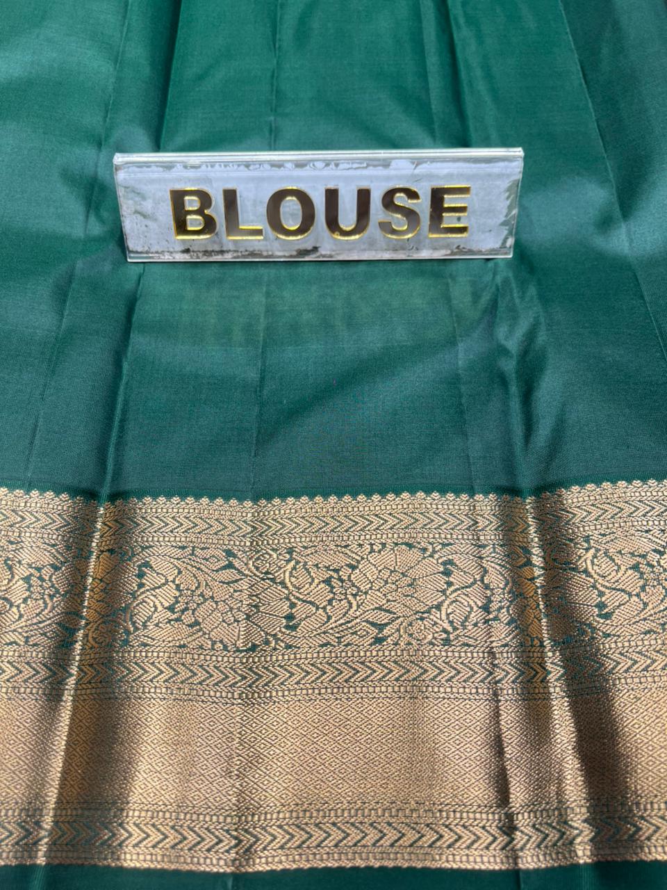 Pure Kanchipuram Silk Saree.