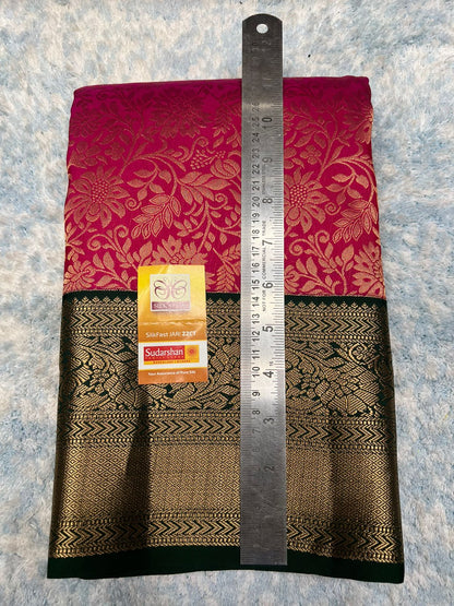 Pure Kanchipuram Silk Saree.