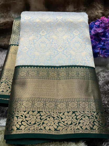 Pure Kanchipuram Silk Saree.