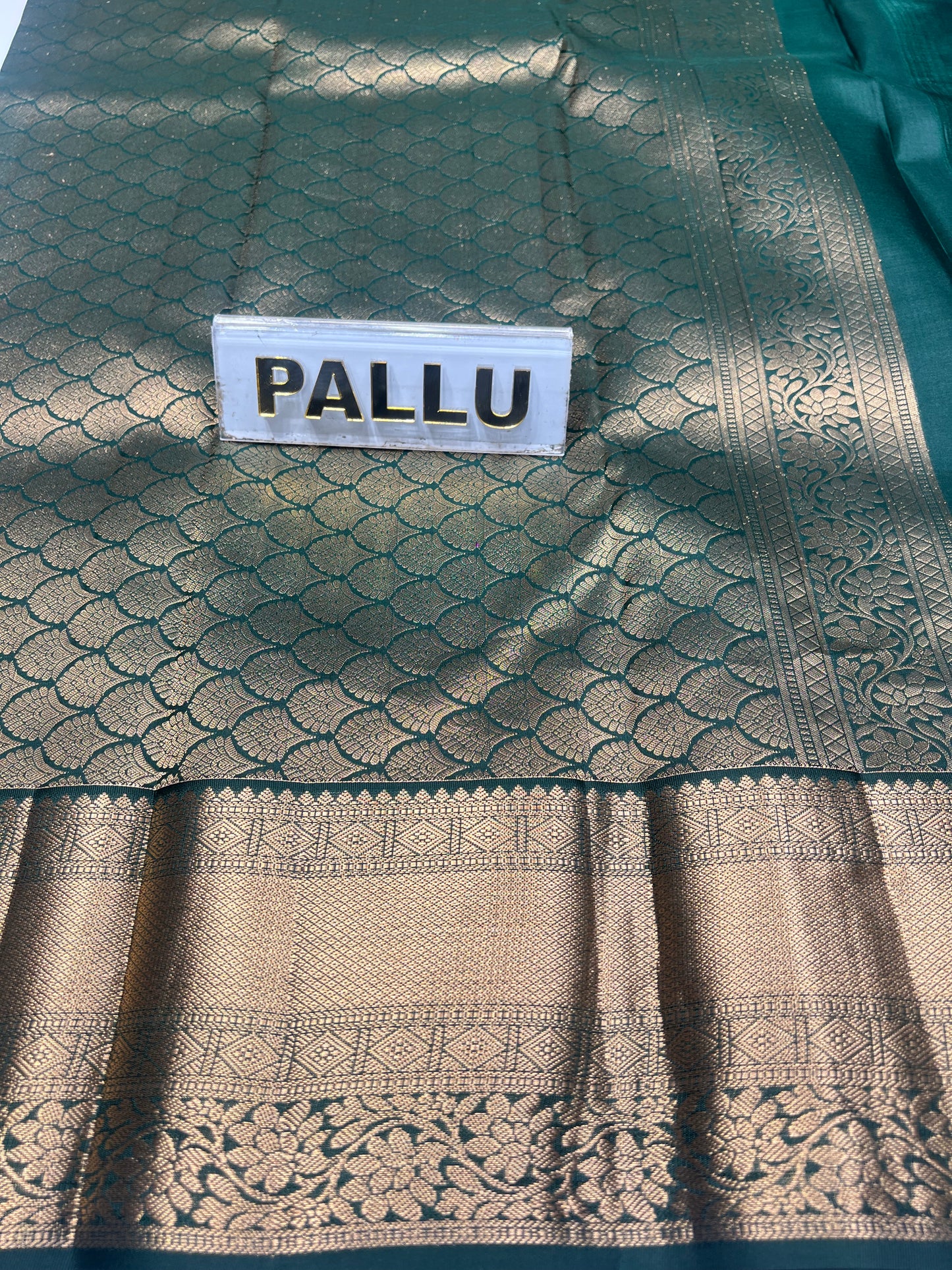 Pure Kanchipuram Silk Saree.